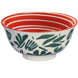 Cilio "Leaves" Porcelain Bowl, 17 fl. oz., 6" dia., Set of 6 - 1 of 4