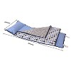 Bacati - Elephants Blue Gray Navy Toddler Nap Mat - 4 of 4