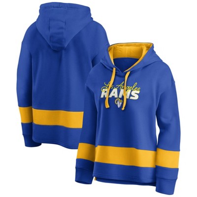 Men's Royal Los Angeles Rams Classic Pullover Hoodie