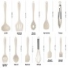Itopfox Kitchen Utensil Set - 11-Piece Colorful Silicone Cooking Tools with Spatula, Spoon, Tongs, Whisk & More - Heat Resistant & Dishwasher Safe - 3 of 4