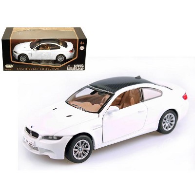 BMW M3 E92 Coupe White 1/24 Diecast Model Car by Motormax