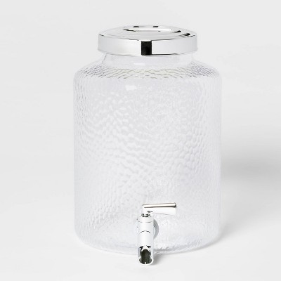 2gal Plastic Textured Beverage Dispenser - Threshold™