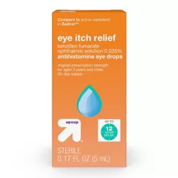 Eye Itch Relief Drops - 0.17 fl oz - up & up™