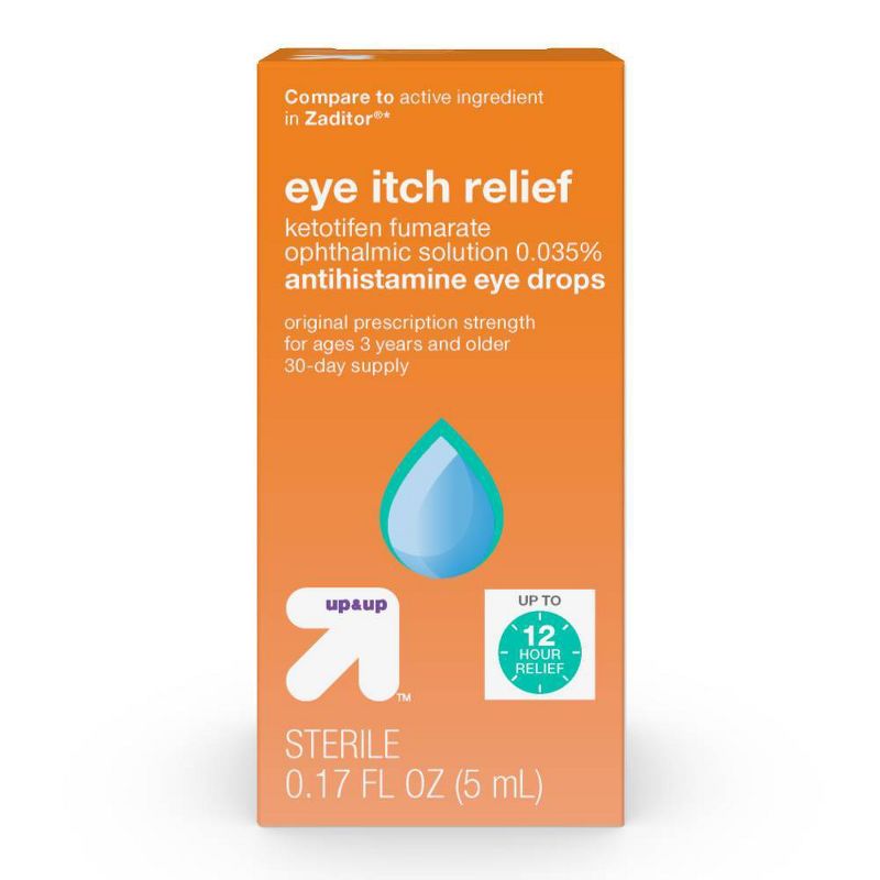 Eye Itch Relief Drops - 0.17 fl oz - up &#38; up&#8482;, 1 of 9