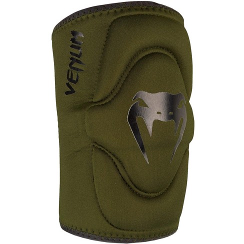 Venum Kontact Genouillères Unisexe Kaki/Noir Taille L - Protection BJJ MMA