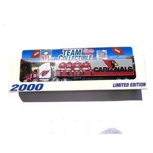 Arizona Cardinals Fleer 2000 Team Collectible Series NFL Tractor Trailer Scale Toy Vehicle - 1 of 1
