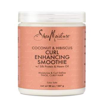 SheaMoisture Coconut and Hibiscus Curl Enhancing Smoothie For Thick Curly Hair - 20oz