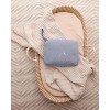 MiniMoi Baby Herringbone Knit 100% Cotton Blanket with Carry Pouch - 2 of 4