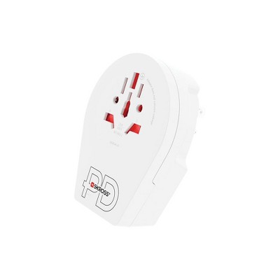 SKROSS World Travel adaptor World to US USB C20PD