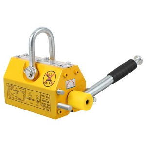 Magnetic Lifter, 880 LBS Capacity Steel Lifting Magnet with Release, Permanent Lift Magnets for Hoist,Used in Shop Crane, Lifting Plate Steel, Board - 1 of 4