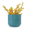 KTMBDW 14.4 Inch Ceramic Planter Pot - Flower Pot with Drainage Holes for Indoor Succulent Plants or Flowers - 4 of 4