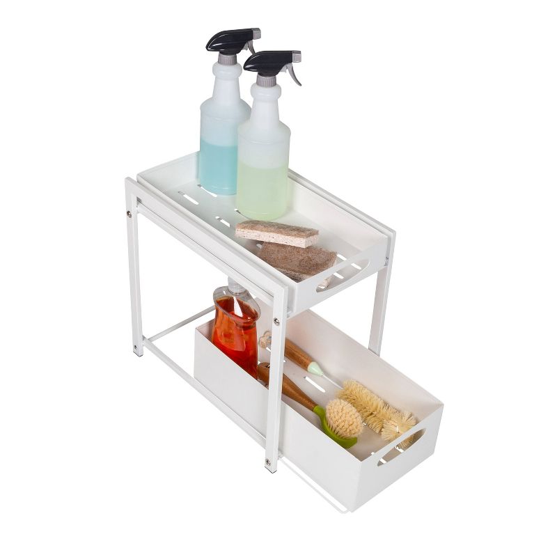 Honey-Can-Do 2 Tier Cabinet Organizer, 5 of 11