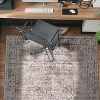 World Rug Gallery Calista Multi Vintage Indoor Rug – Machine Washable Flat Pile with Non-Slip Backing - 2 of 4