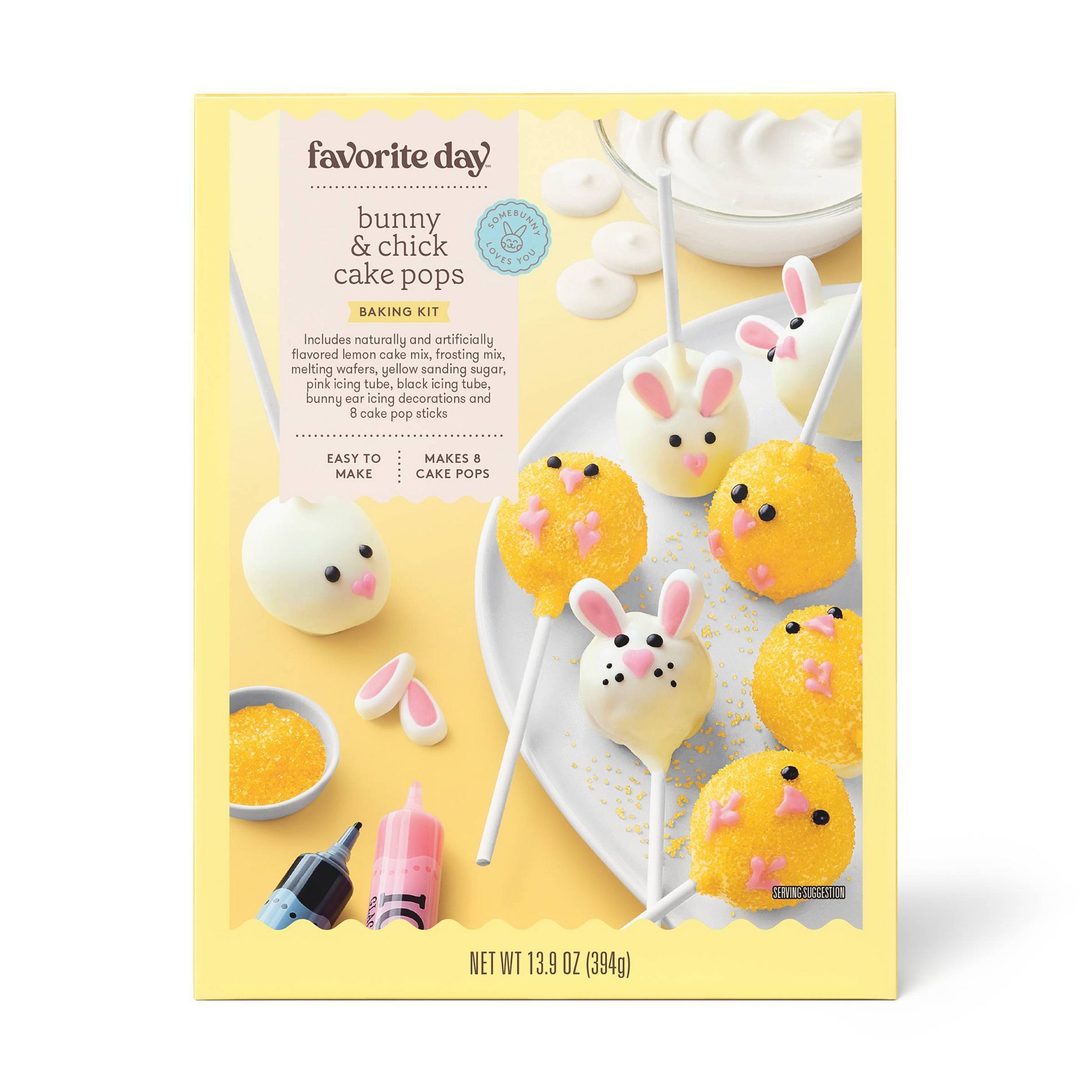 Bunnies and Chicks Cake Pop Mix Kit - 13.9oz - Favorite Day™