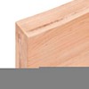 vidaXL Table Top, Light Brown 31.5"x23.6"x(0.8"-2.4") Treated Solid Wood Live Edge - 4 of 4