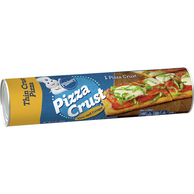 Pillsbury Thin Crust Pizza Dough - 8oz, 1 of 12