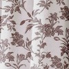 BAGOKIE 72"x72" Floral Cotton Linen Shower Curtain, Pack of 1 - 2 of 3