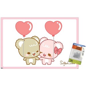 Trends International Sugar Cubs - Heart Balloons Unframed Wall Poster Prints - 1 of 4