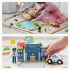Tiny Land® 110 Pieces Wooden Train Set with Folding Storage Box - 4 of 4