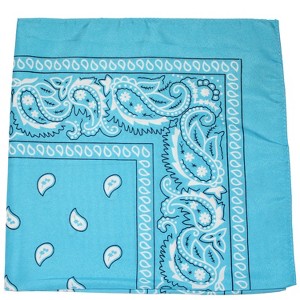 Mechaly Paisley 100% Cotton Double Sided Bandanas - 12 Pack - One Dozen - 1 of 4