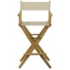 Extra Wide Directors Chair Natural Frame - Casual Home - 2 of 4