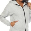 Women's Two Piece Fleece Tracksuit Set - White Mark - image 4 of 4