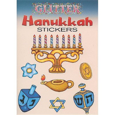 Glitter Hanukkah Stickers - (Dover Little Activity Books Stickers) by  Freddie Levin (Paperback)