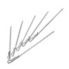 ALEKO Set of 6 Stainless Steel Reusable Barbecue Grilling Skewers 17 inches. - 4 of 4