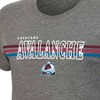 NHL Colorado Avalanche Women's Gray Short Sleeve Fashion T-Shirt - 3 of 3