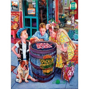 Sunsout Checkers Anyone? 500 pc   Jigsaw Puzzle 44411 - 1 of 4