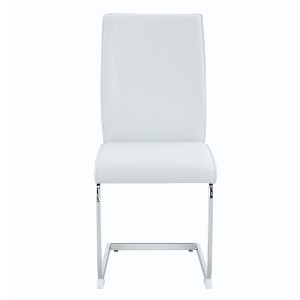 Ridstar 4 Piece Arch Dining Chairs, Armless Chair For Dining Room-White - 1 of 4