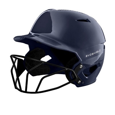 EvoShield Womens XVT Batting Helmet w Softball Mask Navy LG XL