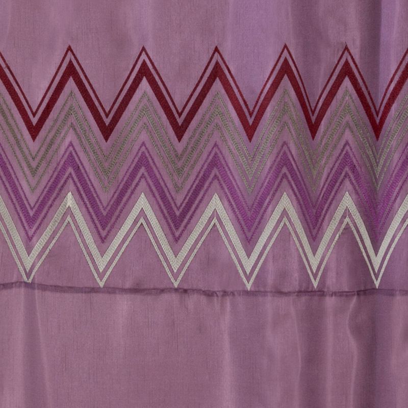 Myra Shower Curtain Purple - Lush D&#233;cor, 4 of 8