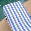 Arkwright Oversized Beach Towels (30x70, 4-Pack), Soft Ringspun Cotton Cabo Cabana Striped Beach Towel, Pool Towel, Bath Towel - 4 of 4