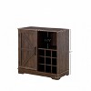 NicBex 39.37"/31.5" Farmhouse Sideboard,Kitchen Storage Cabinets with Drawers and Storage Shelves,Gray/Espresso - 3 of 4