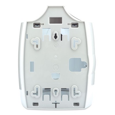 Smoke Gray Plastic Wall Mount Cleaning Wipes Dispenser