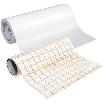 ORACAL - (12" x 10yrds (30ft) with 1ft x 2ft, 631 Roll of Matte White Vinyl for Cricut & Cameo Transfer Paper