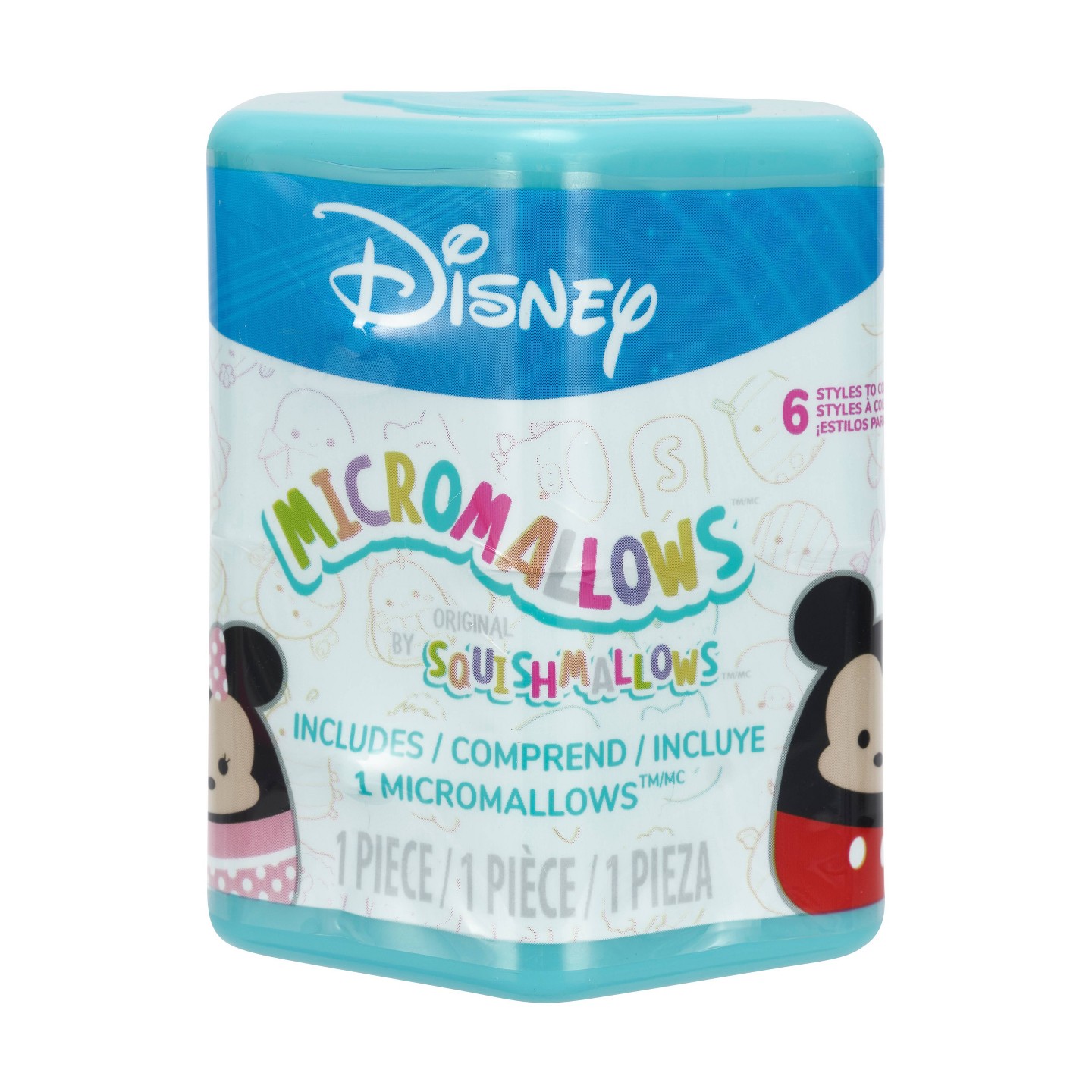 Детская мягкая игрушка Micromallows 3" Wave 2 Disney Mickey Minnie Pooh Tigger Stitch Angel Mini Plush Surprise Capsule — фото 2