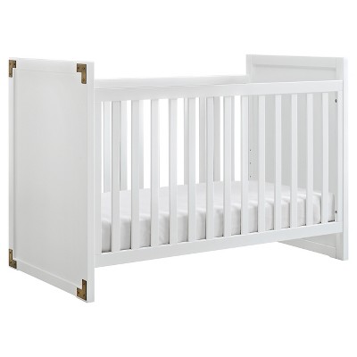 Baby Relax Georgia Campaign Crib - White