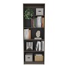 NicBex Minimalist Wooden Bookshelf Multi-functional Bookcase with Open Shelves,Books Storage Cabinet Organizer for Office,Bedroom - 3 of 4