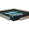 Kate and Laurel Blake Chill Neon Sign Framed Printed Glass by The Creative Bunch Studio, 18x24, Gray - 3 of 4