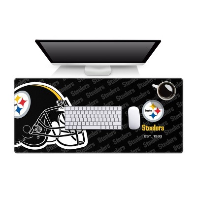 NFL Pittsburgh Steelers Football Helmet Mouse Pad 