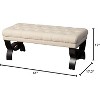 Classic Rectangle Storage Hilton Ottoman for living room-Christopher Knight Home - 4 of 4
