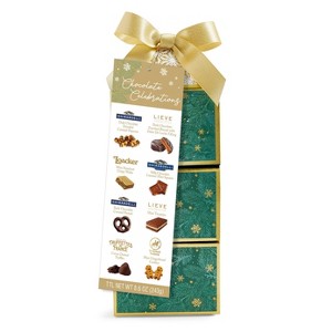 DesignPac Chocolate Decadence Tower Christmas Gift Set - 8.60oz - 1 of 4