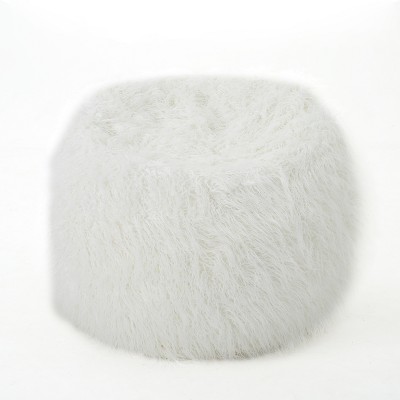 Polly Pouf grigio White Label - Un beanbag atipico, ma così carino..