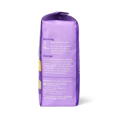 Lavender Vanilla Flavored Light Roast Ground Coffee - 12oz - Good & Gather™
