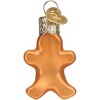 Old World Christmas Mini Glass Blown Ornament for Christmas Tree, Gingerbread Man - 3 of 4