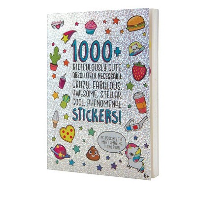 40pg Ridiculously Cute 1000+ Sticker Book - Fashion Angels