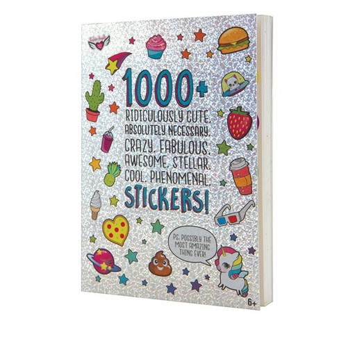 40pg Ridiculously Cute 1000 Sticker Book Fashion Angels Target