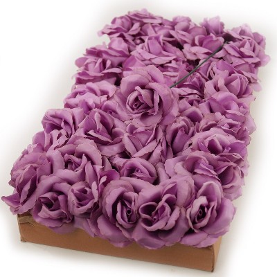 Floral Home 8" Pick Lilac Rose - 50-Piece
